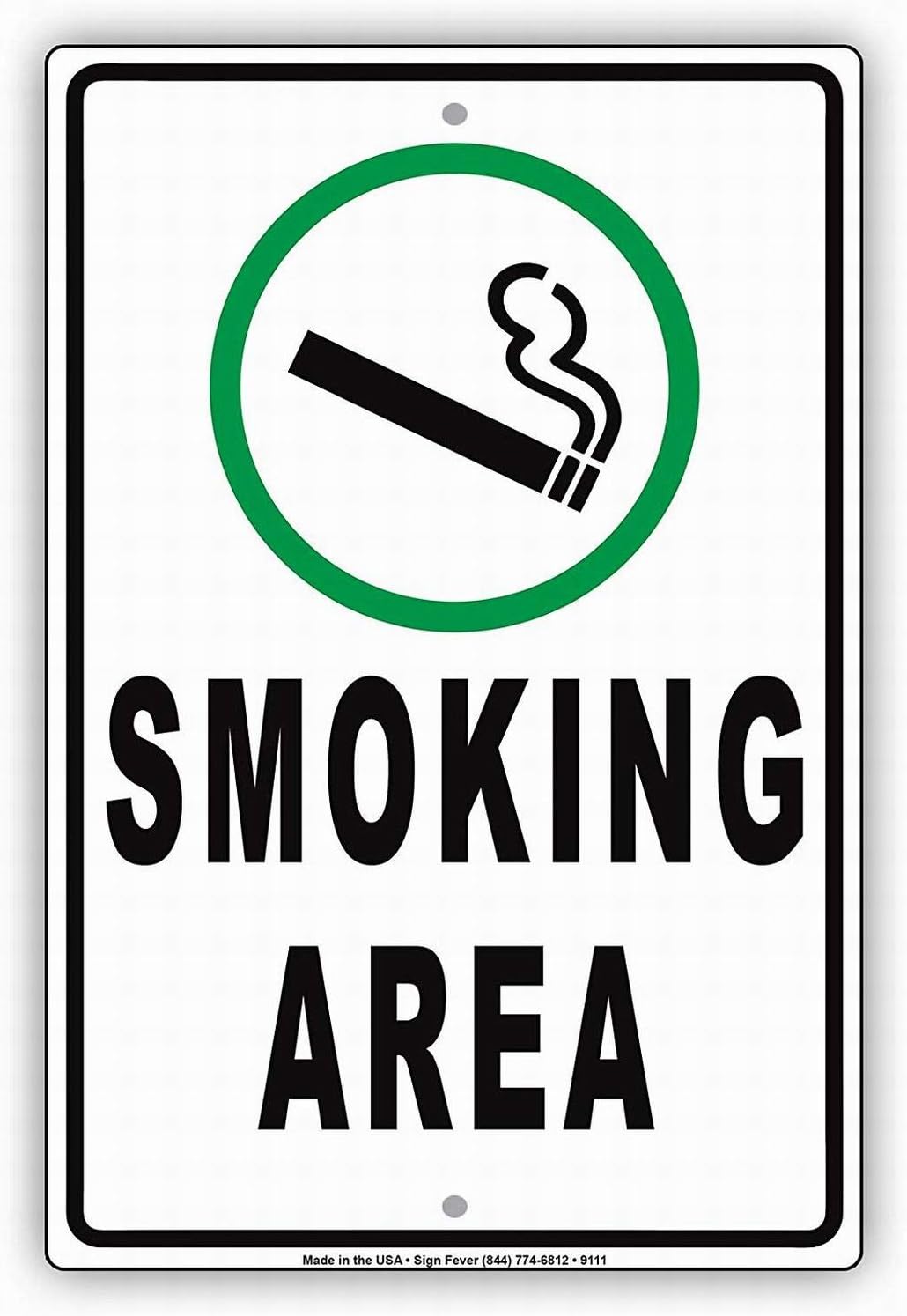 Vaping Store - 安全標識 喫煙・電子タバコ使用可 このエリア指定場所 業務用店舗専用 壁飾り 警告注意標識