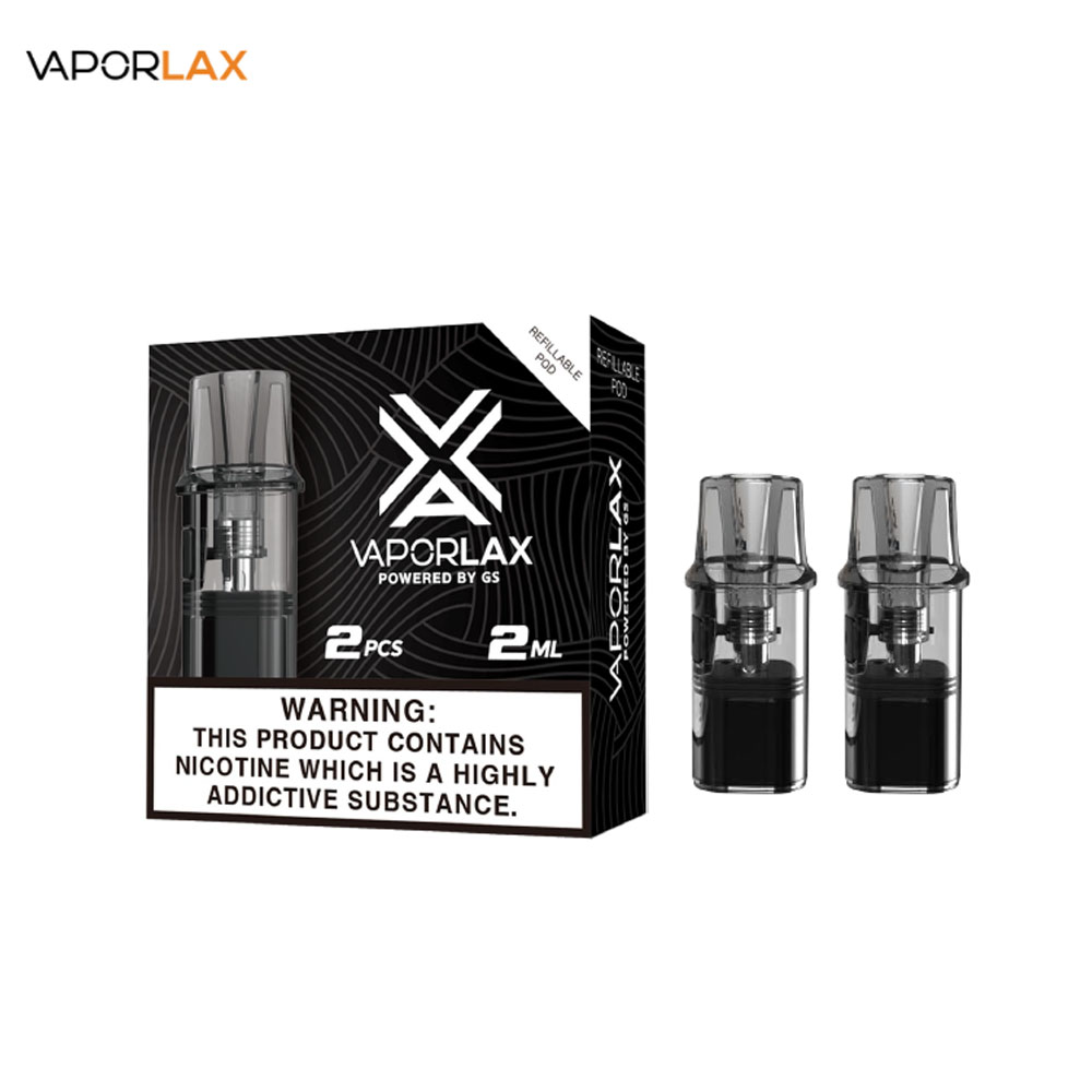 Vaping Area - Vaporlax-詰め替え可能なタンク噴霧器,Greensound蒸気用,ナノカートリッジ,vapeペンキット,メッシュコイル,2ml, 0.8オーム