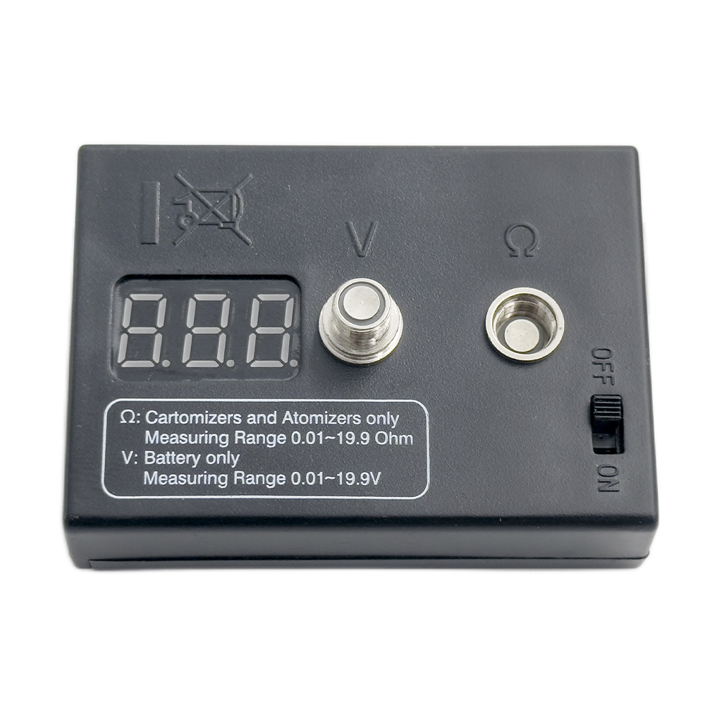 Ohm Meter Reader - オーム計,デジタルLED,抵抗器,高精度コイル,電圧測定