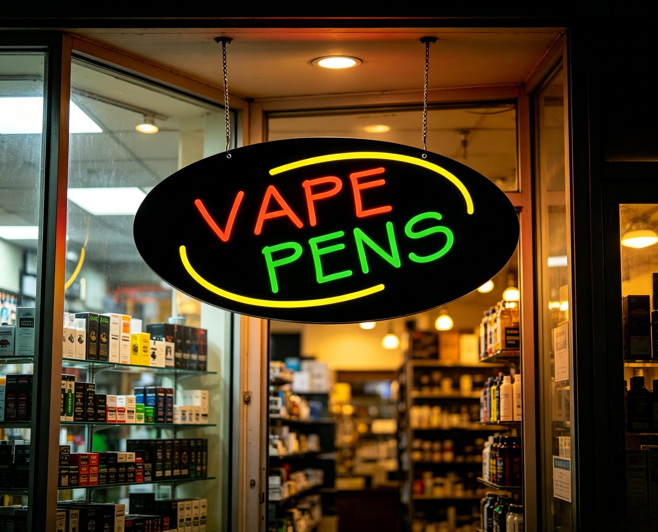 ベープペンネオンサイン調光可能なLEDライト、ベープショップ - Vaping Store のレビューと価格