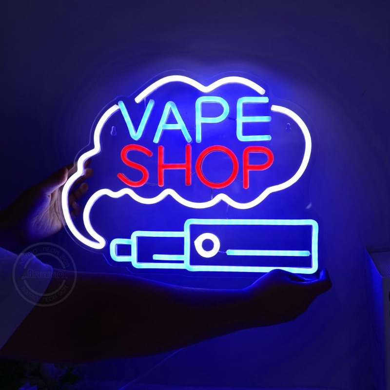 LEDネオンサイン,タバコ店,窓ディスプレイ,ガレージ,男の - Vaping Store のレビューと価格