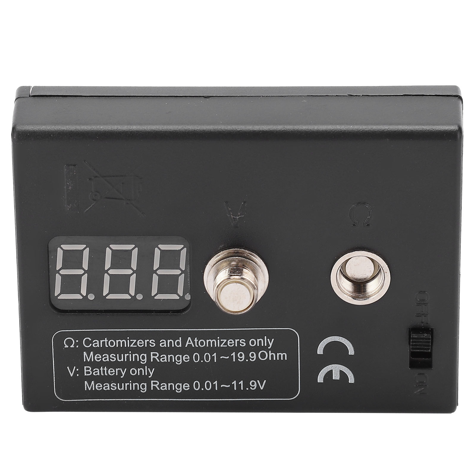 0.01-20Ω抵抗オームメーターコイルテスターアトマイザー - Ohm Meter Reader のレビューと価格