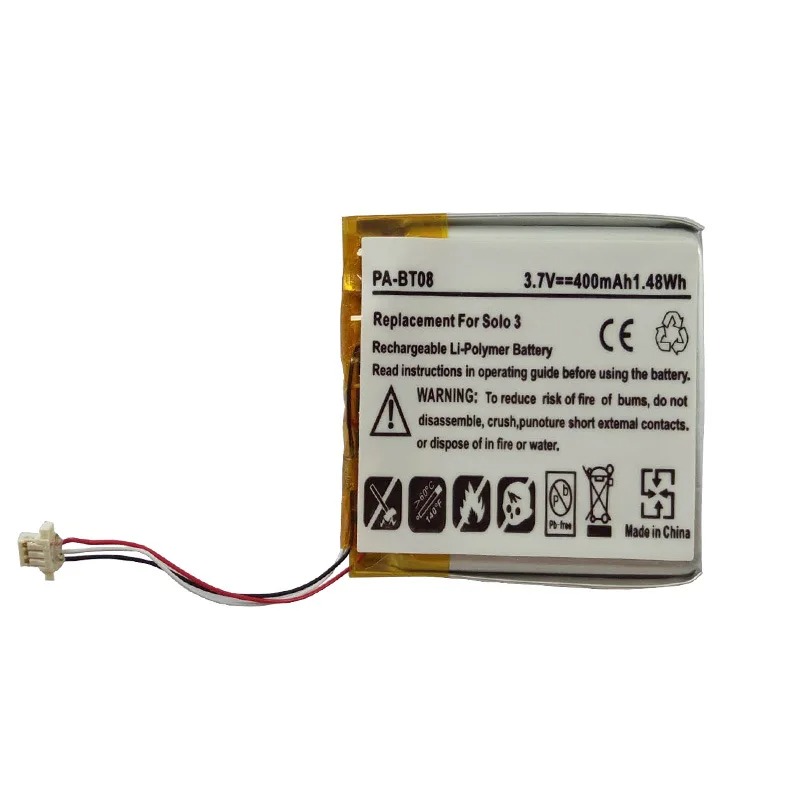 高品質3.7V400mAh PA-BT08 充電式リチウムイ - Beats Headphone Solo 4 のレビューと価格