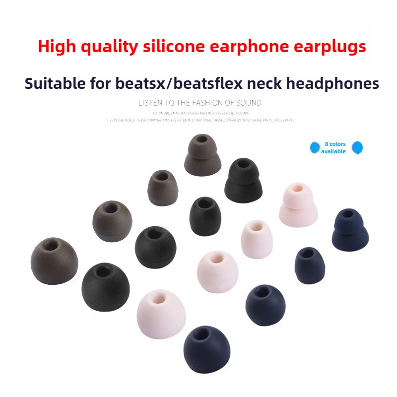 4個セットのソフトシリコンイヤーチップは、Beats Fle - Beats Headphone Powerbeats Pro のレビューと価格