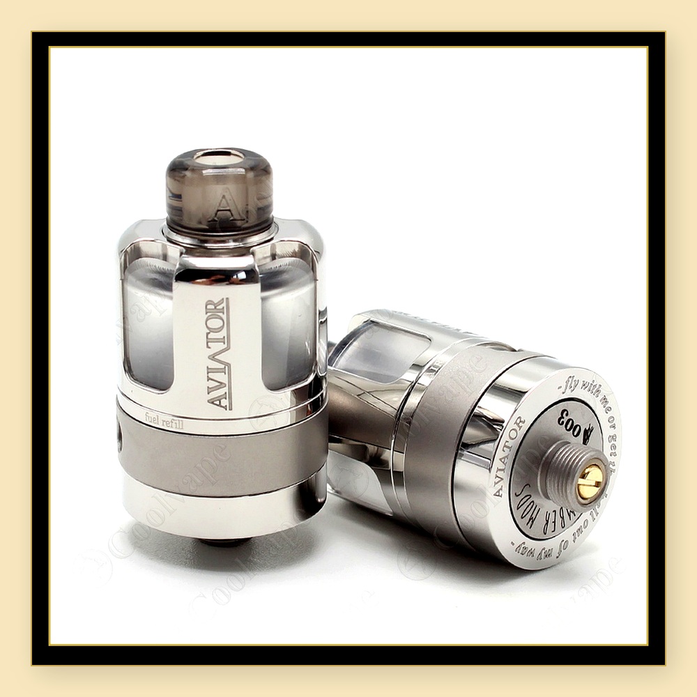 アビエイタースタイル RTA ベイプアトマイザー - 3.5 - Vaping Air のレビューと価格