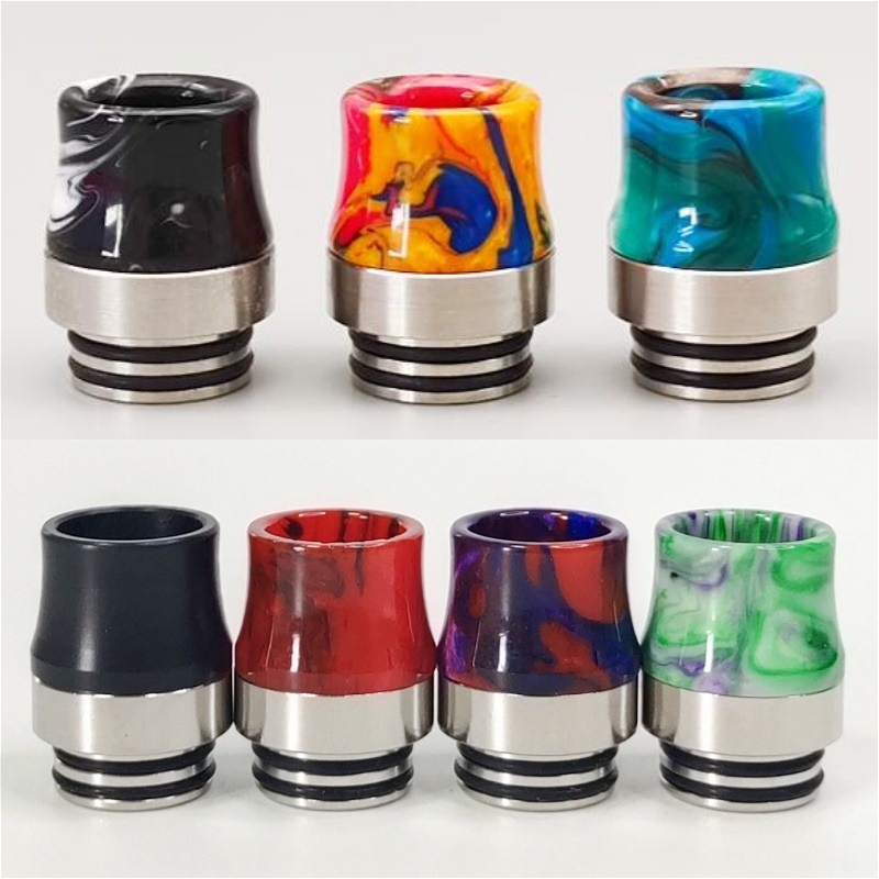 1PC/2PCS 810 ドリップチップステンレス鋼樹脂製ア - Vape Accessory のレビューと価格