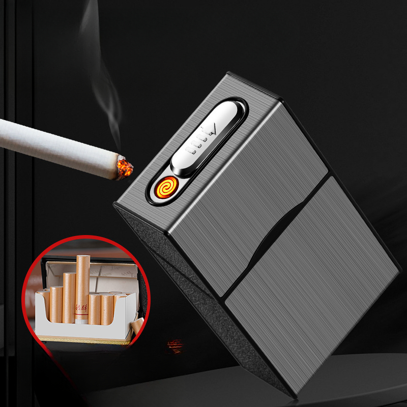 2 で 1 20 シガレットケースライターケース USB 充 - Vape Accessory のレビューと価格