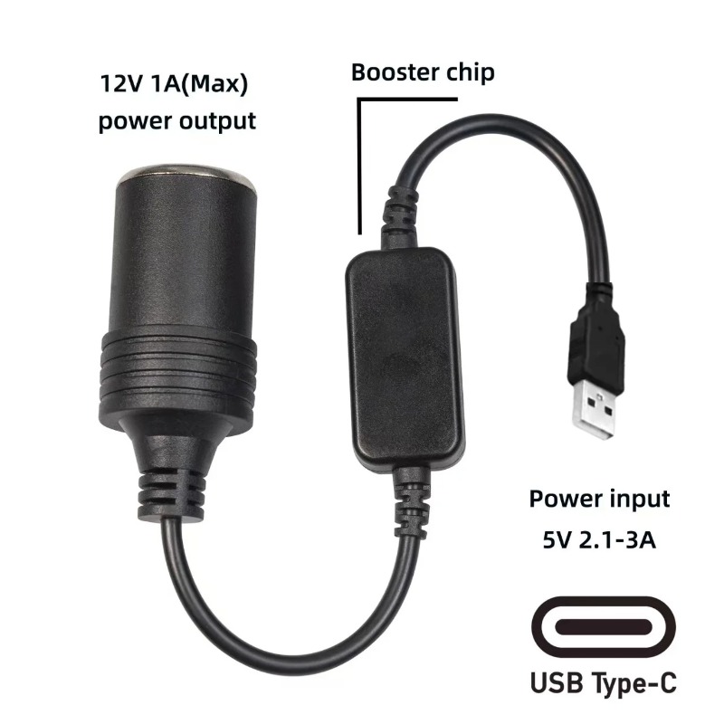 5V 2A USB - 12V シガーソケット USB オス - Vape Accessory のレビューと価格