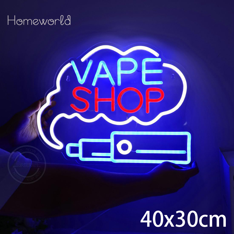 VAPE ショップ ネオンサイン スモークショップ LED  - Vaping Store のレビューと価格