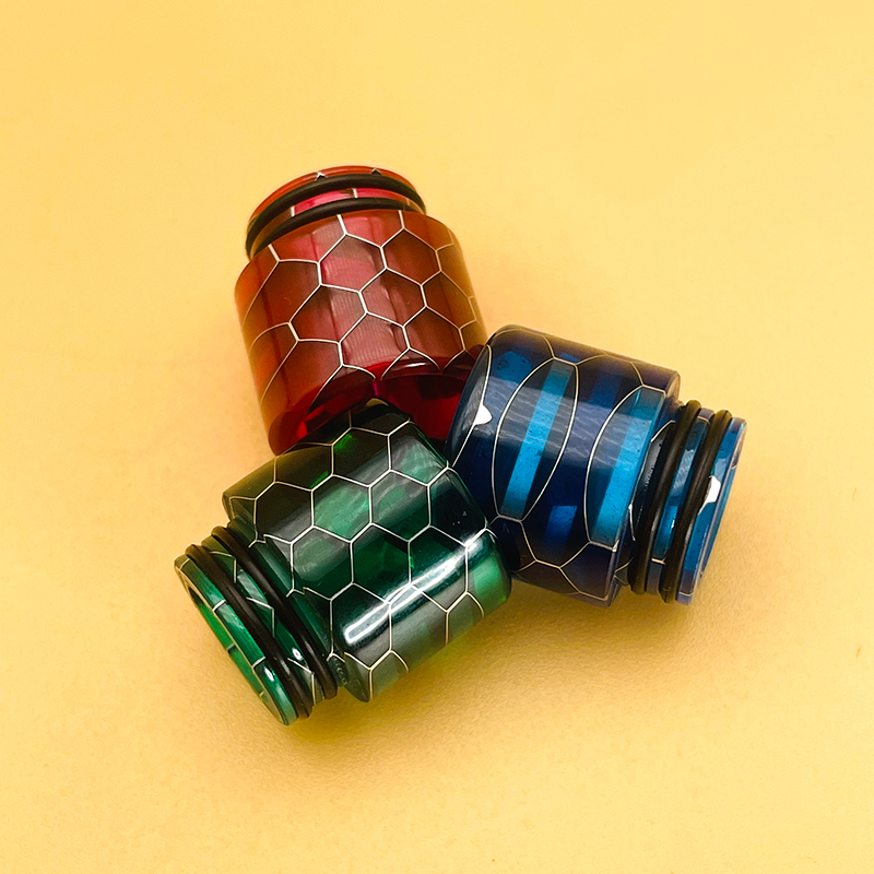 DSX スネークスキンエポキシ樹脂 810 ドリップチップマ - Vape Band Silicone のレビューと価格