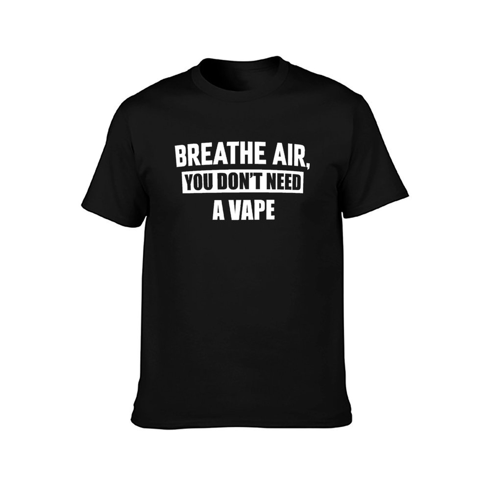 空気を吸って、ベイプはいりません Tシャツ 快適なワークアウ - Vaping Air のレビューと価格
