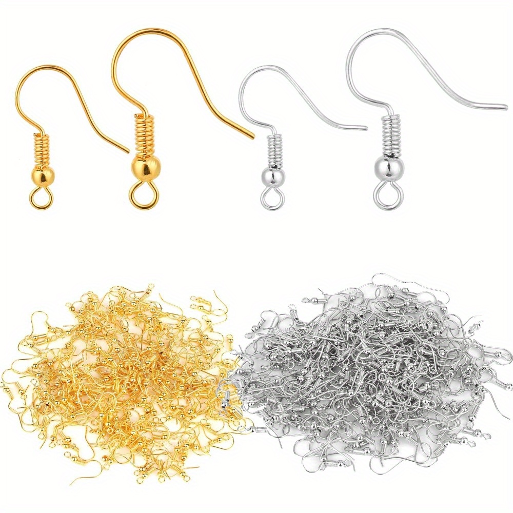 200個入りイヤリングフック、フィッシュフックイヤワイヤー、 - Coil Building Kit のレビューと価格